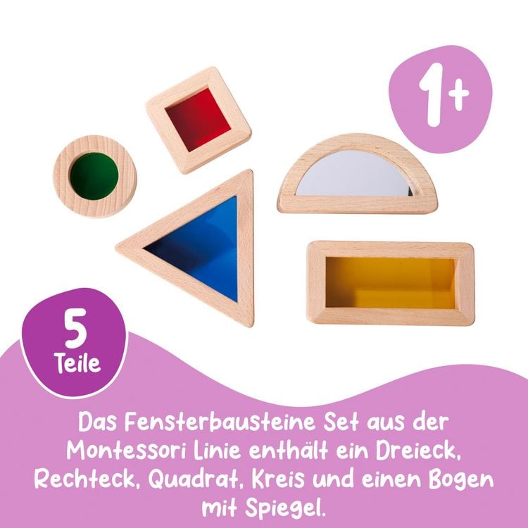 Produktbild: EH Montessori Fensterbausteine