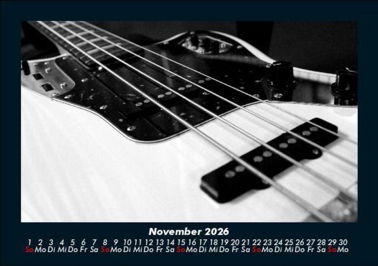 Produktbild: Musik 2026 Fotokalender DIN A5