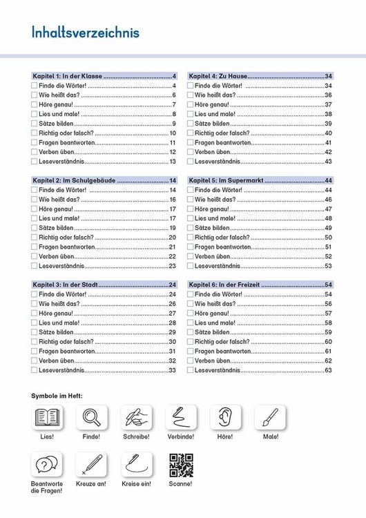 Produktbild: Mein DaZ-Lernheft &ndash; Mit Wimmelbildern Wortschatz und Grammatik &uuml;ben