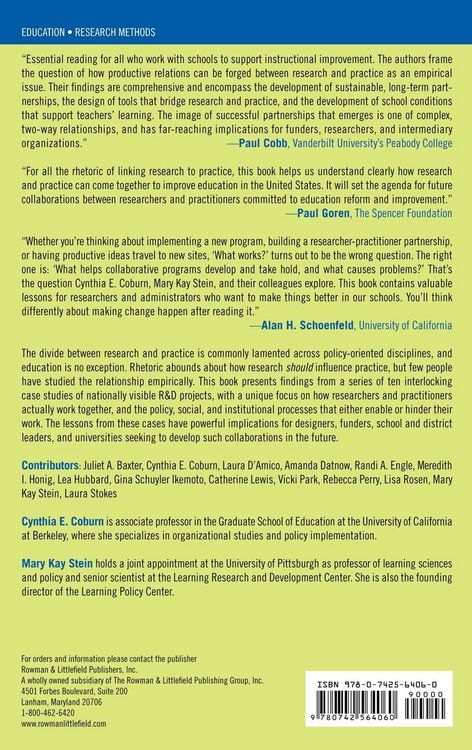 Produktbild: Research and Practice in Education