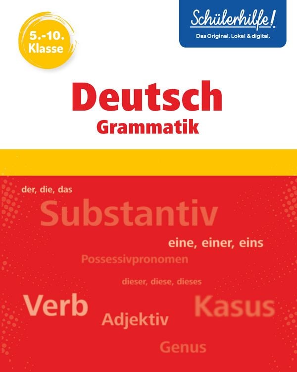 Produktbild: Deutsch Grammatik 5.-10. Klasse I Sch&uuml;lerhilfe