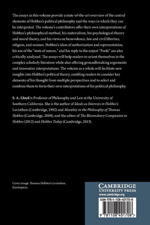 Produktbild: Interpreting Hobbes's Political Philosophy