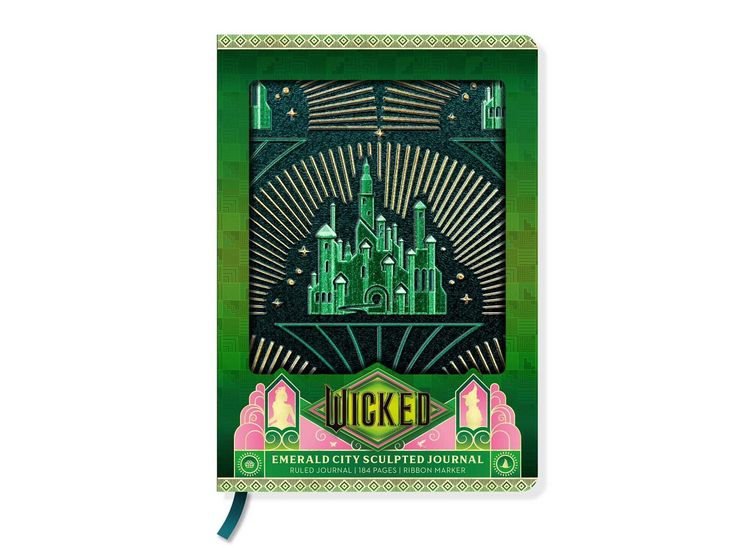 Produktbild: Wicked: Emerald City Sculpted Journal