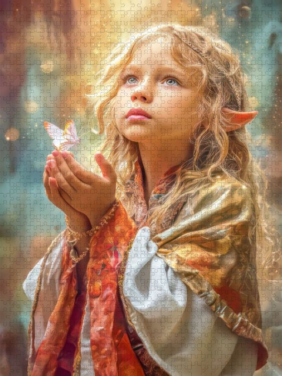 Produktbild: CALVENDO Puzzle Elfen | 1000 Teile Lege-Gr&ouml;&szlig;e 64x48cm Foto-Puzzle f&uuml;r gl&uuml;ckliche Stunden