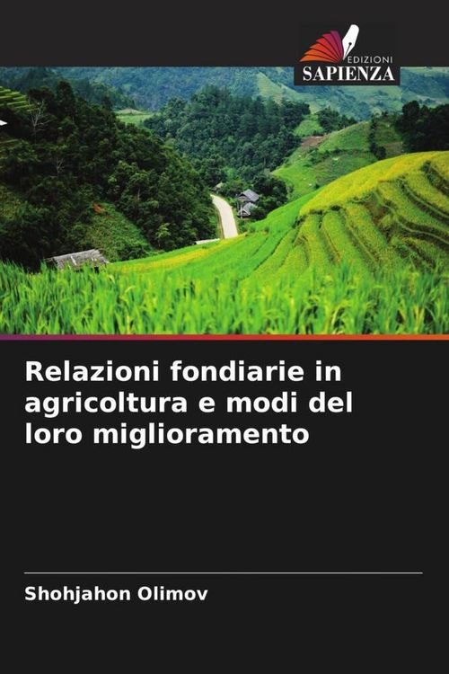 Produktbild: Relazioni fondiarie in agricoltura e modi del loro miglioramento