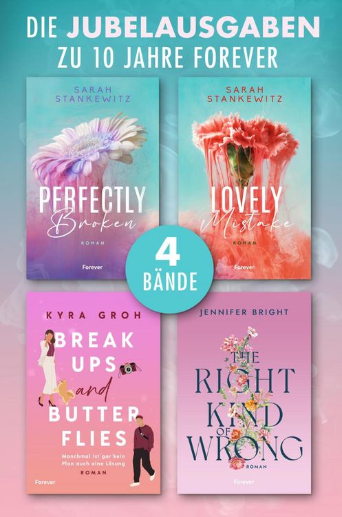 Produktbild: Breakups and Butterflies // The Right Kind Of Wrong // Perfectly Broken // Lovely Mistake