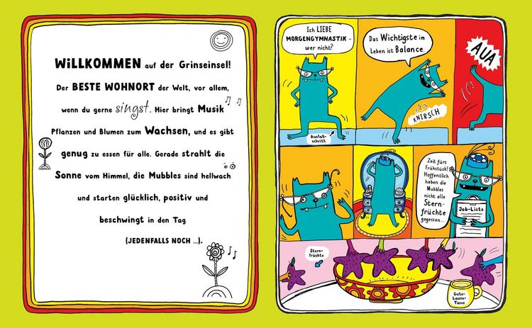 Produktbild: Die Mubbles (Band 1): Das Abenteuer beginnt! Ein Kinder-Comic von Liz Pichon