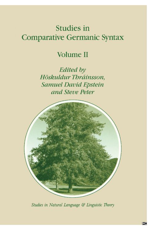 Produktbild: Studies in Comparative Germanic Syntax