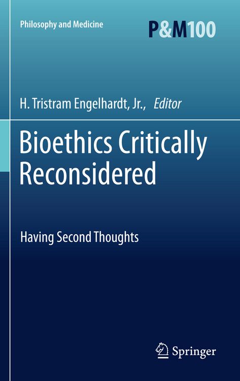 Produktbild: Bioethics Critically Reconsidered