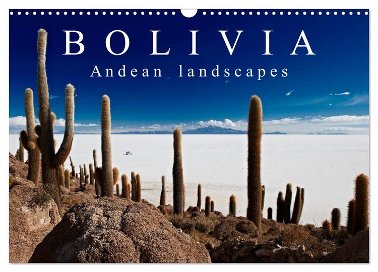 Produktbild: Bolivia Andean landscapes / UK-Version (Wall Calendar 2026 DIN A3 landscape), CALVENDO 12 Month Wall Calendar
