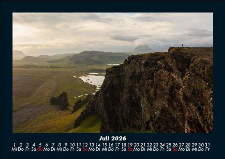 Produktbild: Landschaftskalender 2026 Fotokalender DIN A5