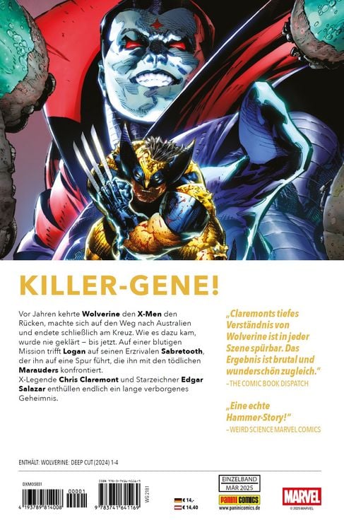 Produktbild: Wolverine: Narben