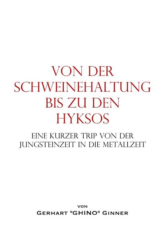 Produktbild: Von der Schweinehaltung bis zu den Hyksos