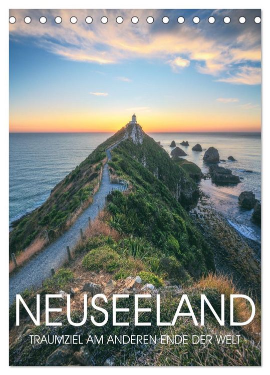 Produktbild: NEUSEELAND - TRAUMZIEL AM ANDEREN ENDE DER WELT (Tischkalender 2026 DIN A5 hoch), CALVENDO Monatskalender