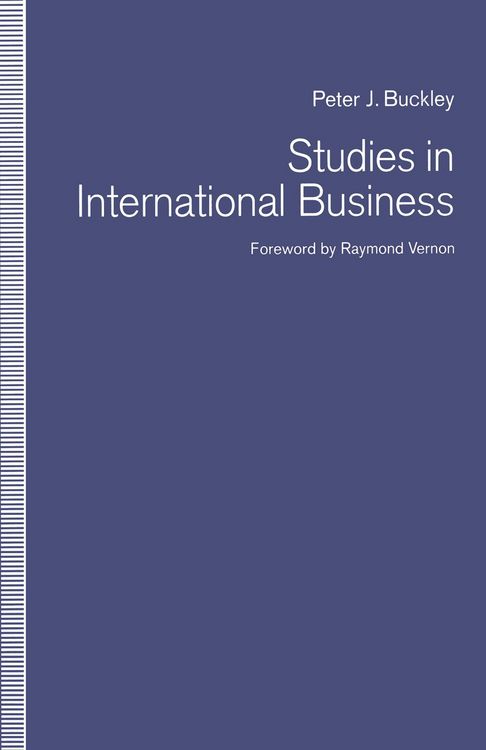 Produktbild: Studies in International Business