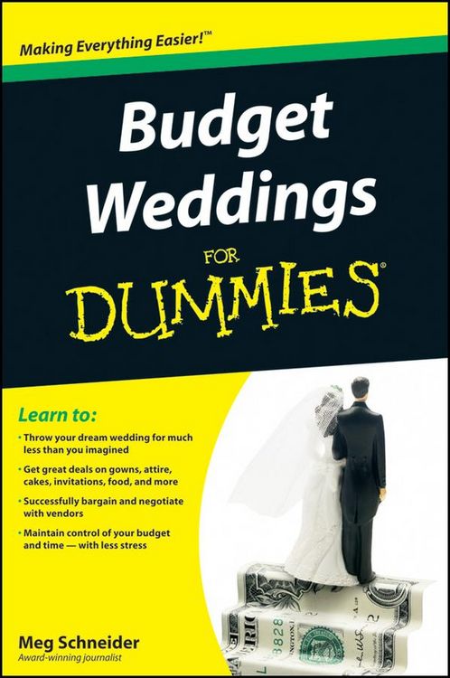 Produktbild: Budget Weddings for Dummies