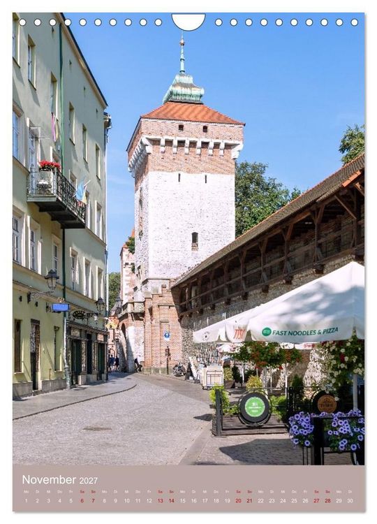 Produktbild: Zeitloses Krakau. Zwischen K&ouml;nigen, Kirchen und Kopfsteinpflaster (Wandkalender 2027 DIN A4 hoch), CALVENDO Monatskalender