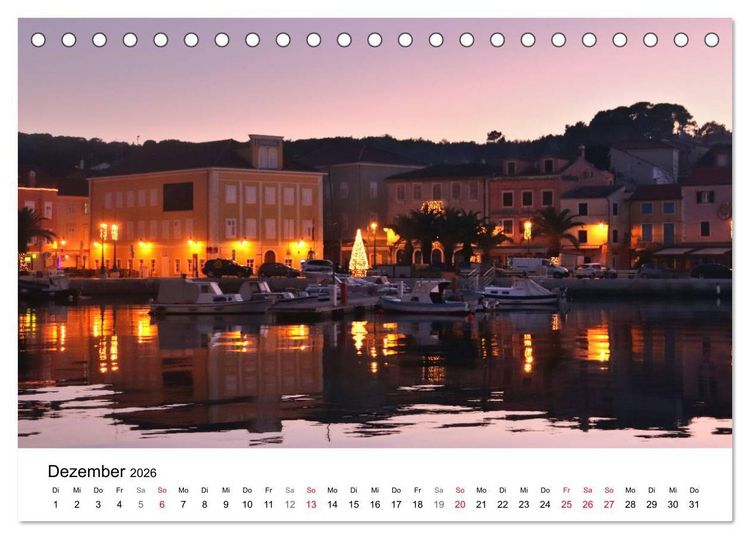 Produktbild: Kroatiens Inselzauber, Losinj (Tischkalender 2026 DIN A5 quer), CALVENDO Monatskalender