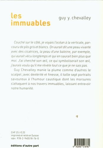 Produktbild: Les immuables