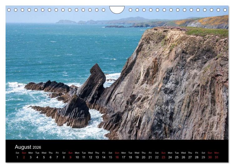 Produktbild: Scenes from Pembrokeshire (Wall Calendar 2026 DIN A4 landscape), CALVENDO 12 Month Wall Calendar