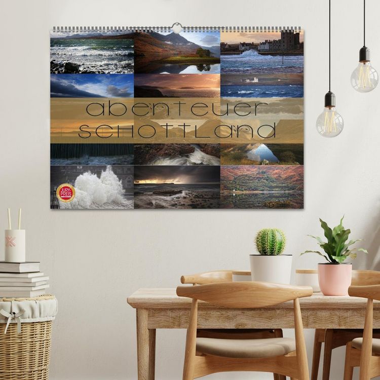 Produktbild: Abenteuer Schottland (Wandkalender 2026 DIN A2 quer), CALVENDO Monatskalender
