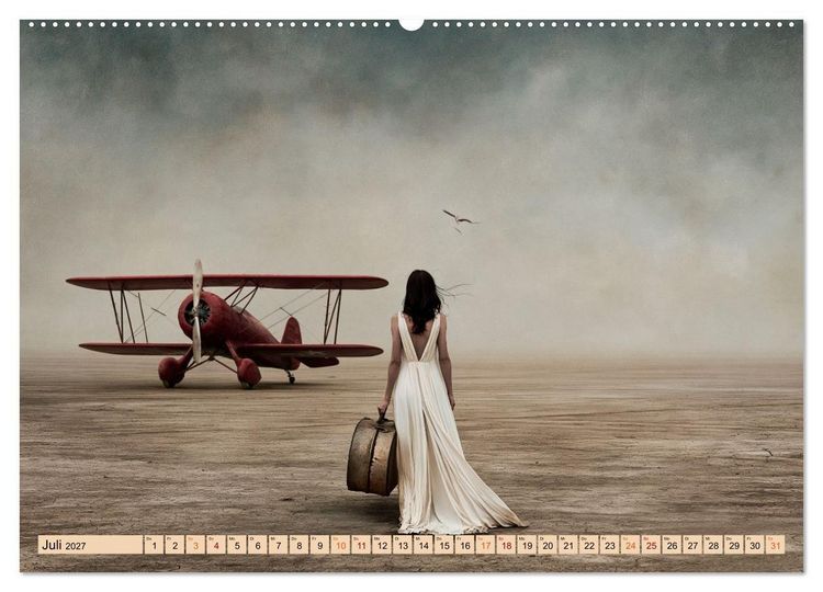 Produktbild: Mit Charme und Propeller (hochwertiger Premium Wandkalender 2027 DIN A2 quer), Kunstdruck in Hochglanz