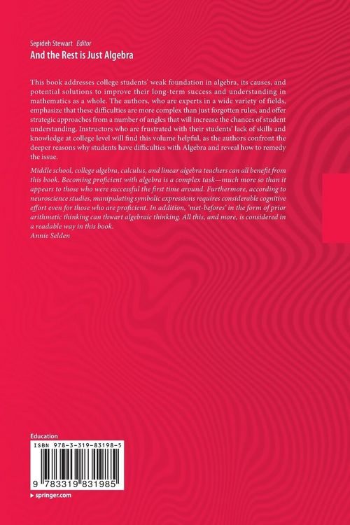 Produktbild: And the Rest is Just Algebra