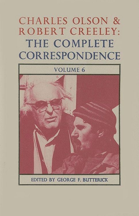 Produktbild: Charles Olson & Robert Creeley