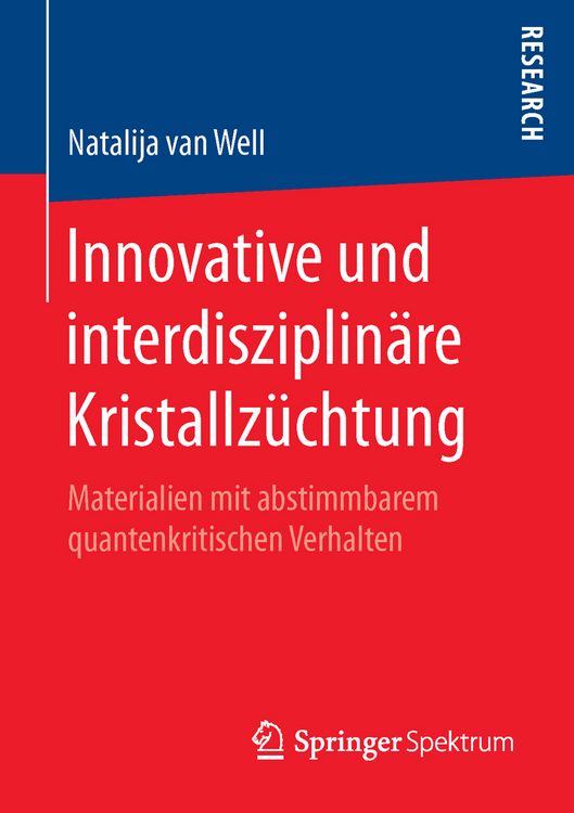 Produktbild: Innovative und interdisziplin&auml;re Kristallz&uuml;chtung