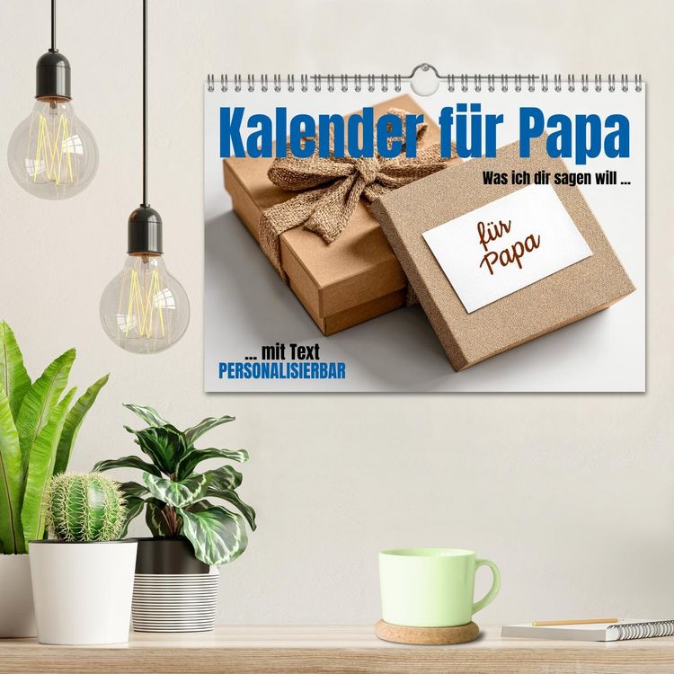 Produktbild: Kalender f&uuml;r Papa - Was ich dir sagen will (Wandkalender 2026 DIN A4 quer), CALVENDO Monatskalender