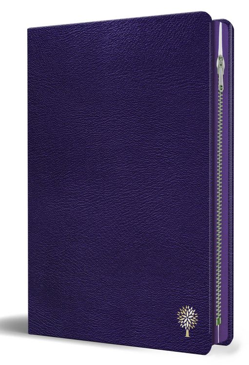 Produktbild: Biblia Reina Valera 1960 Tamano grande, letra grande piel morada con