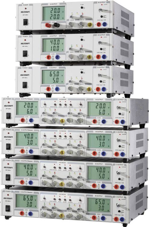 Produktbild: VOLTCRAFT VSP 2405 Labornetzger&auml;t, einstellbar 0.1 - 40 0 - 5A 409W Anzahl Ausg&auml;nge 3 x