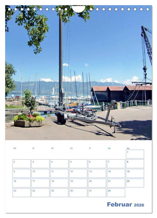 Produktbild: Lindau. Die Gl&uuml;cksfinder-Insel (Wandkalender 2026 DIN A4 hoch), CALVENDO Monatskalender