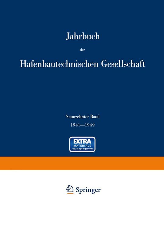 Produktbild: Jahrbuch der Hafenbautechnischen Gesellschaft