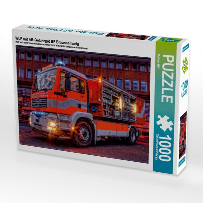 Produktbild: CALVENDO Puzzle WLF mit AB-Gefahrgut BF Braunschweig | 1000 Teile Lege-Gr&ouml;&szlig;e 64x48cm Foto-Puzzle f&uuml;r gl&uuml;ckliche Stunden