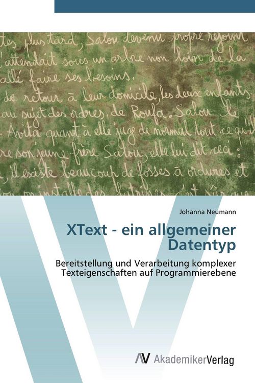 Produktbild: XText - ein allgemeiner Datentyp
