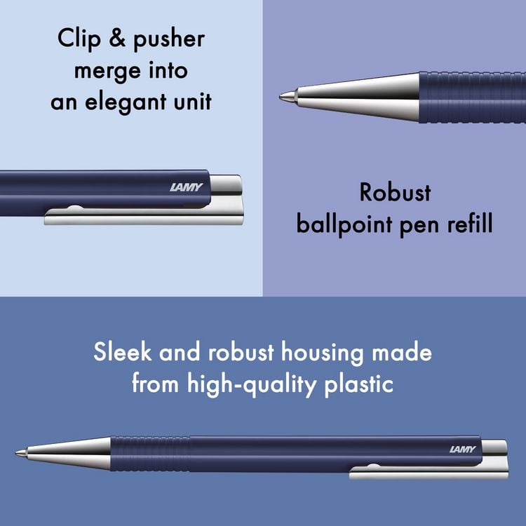 Produktbild: LAMY Kugelschreiber 204 LAMY logo M+ dark dusk