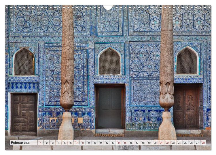 Produktbild: Usbekistan Mythos Seidenstra&szlig;e hautnah (Wandkalender 2026 DIN A3 quer), CALVENDO Monatskalender