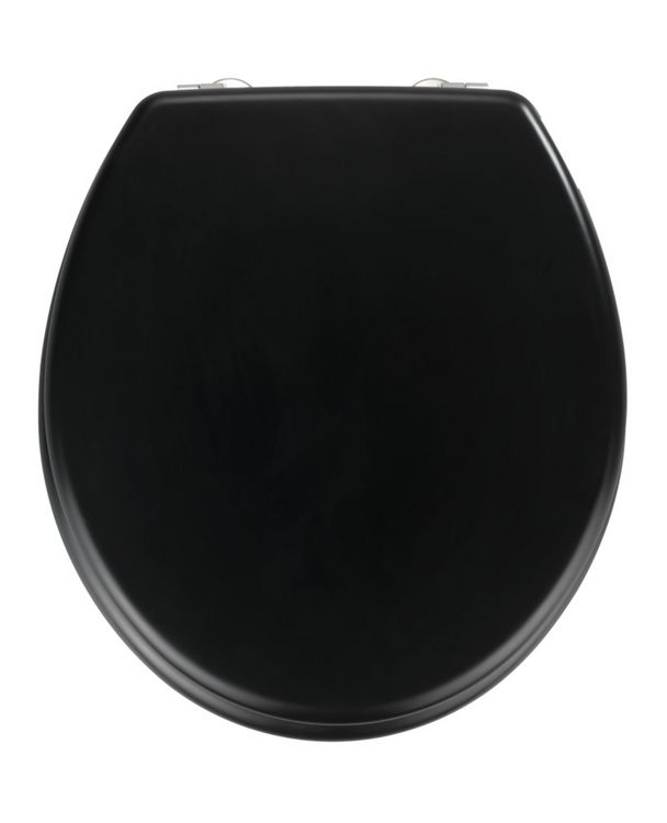 Produktbild: WC-Sitz Mod. Prima Schwarz Matt, MDF, zertifiziert