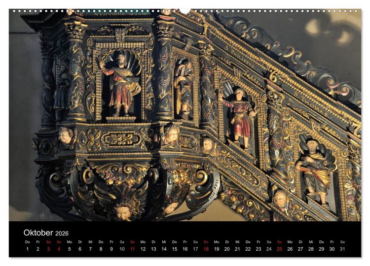 Produktbild: Orte des Glaubens (Wandkalender 2026 DIN A2 quer), CALVENDO Monatskalender