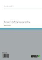 Produktbild: Drama and early foreign language teaching