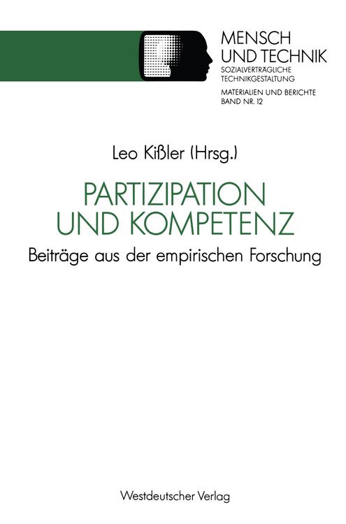 Bild vom Artikel Partizipation und Kompetenz vom Autor Leo Kissler