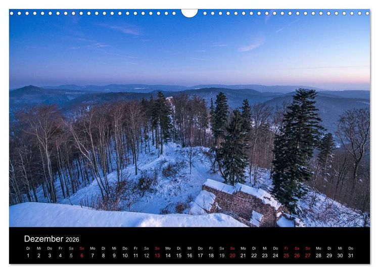 Produktbild: Mystischer Pf&auml;lzer Wald (Wandkalender 2026 DIN A3 quer), CALVENDO Monatskalender