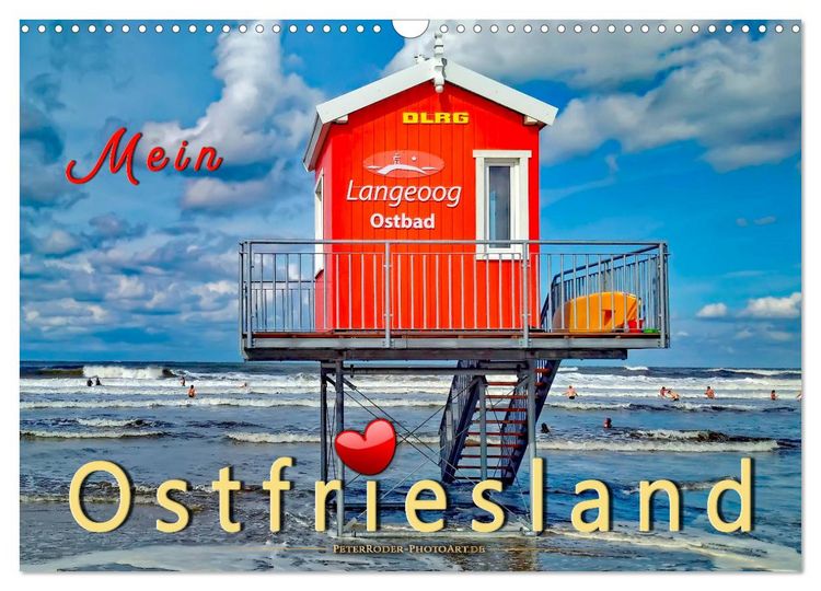 Produktbild: Mein Ostfriesland (Wandkalender 2026 DIN A3 quer), CALVENDO Monatskalender
