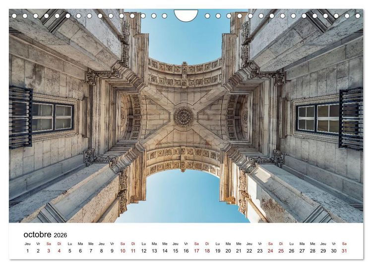 Produktbild: S&eacute;duisant Portugal (Calendrier mural 2026 DIN A4 vertical), CALVENDO calendrier mensuel