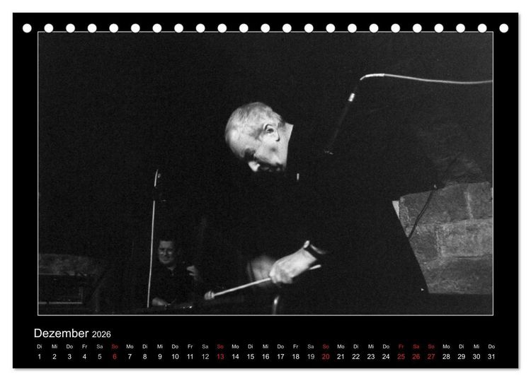 Produktbild: Jazz onstage (Tischkalender 2026 DIN A5 quer), CALVENDO Monatskalender