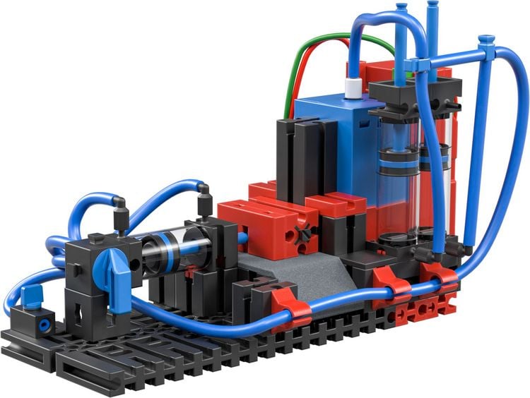 Produktbild: Fischertechnik 559876 - PROFI Strong Pneumatics, 6 Modelle, Konstruktionsbaukasten