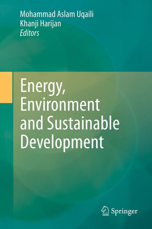 Produktbild: Energy, Environment and Sustainable Development