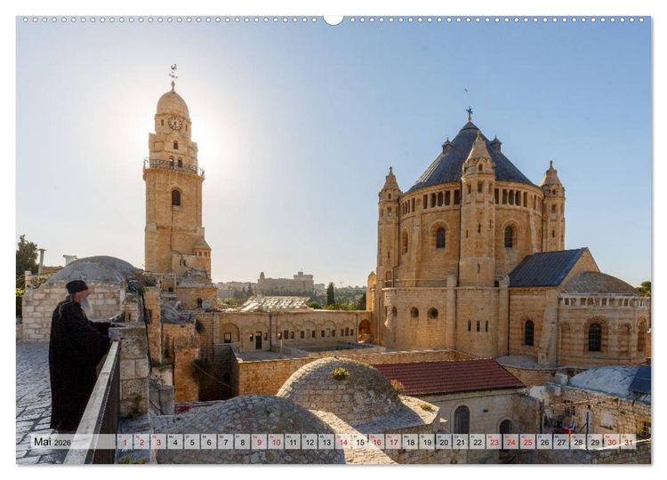 Produktbild: Israel & Pal&auml;stina - Reise durch das heilige Land (hochwertiger Premium Wandkalender 2026 DIN A2 quer), Kunstdruck in Hochglanz