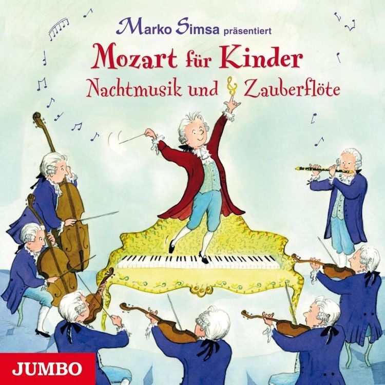 Produktbild: Mozart f&uuml;r Kinder. Nachtmusik und Zauberfl&ouml;te